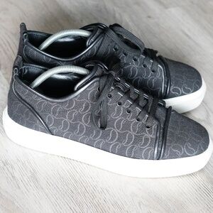 Christian Louboutin Adolon Junior Black and White Men's Sneakers